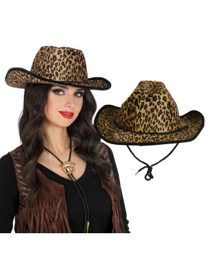 Kovbojský Klobouk Leopard