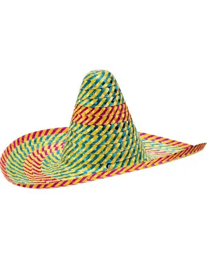 Mexický Klobouk Sombrero Béžové 50 cm