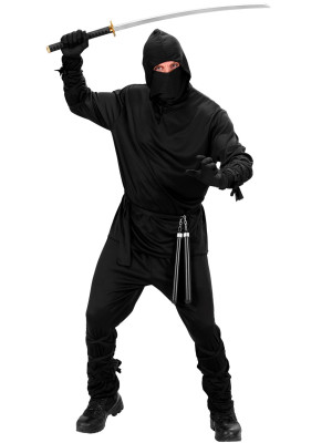 Pánský Kostým Černý Ninja