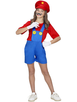 Dívčí Kostým Super Mario