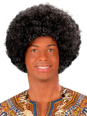 Paruka Afrika - Černá
