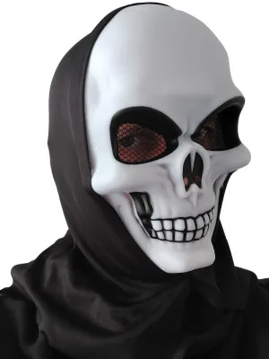 Maska Lebky s Kápí - Halloween