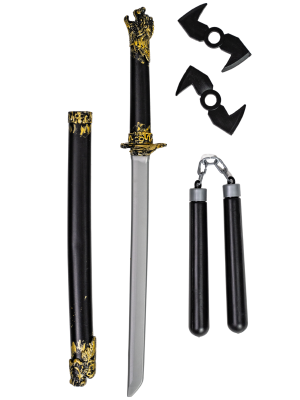 Sada Ninja Zbraní - 5ks