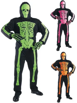 Karnevalový Kostým Kostlivce Neon