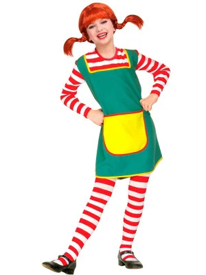 Kostým Pipi Dlouhá Punčocha