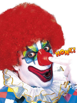 Klaunský Nos Červený Pískací