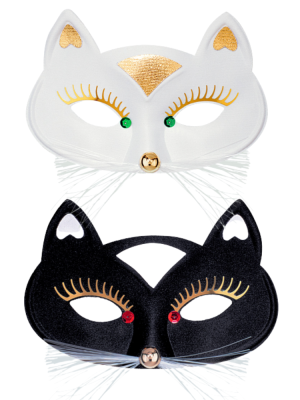 Karnevalová Maska Kočka