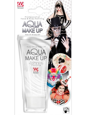 Make-Up Aqua v Tubě Bílý