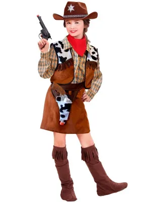 Dívčí Kostým Kovbojka Jane