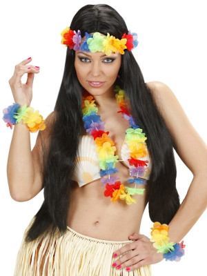 Duhový Havajský Set – 4dílný