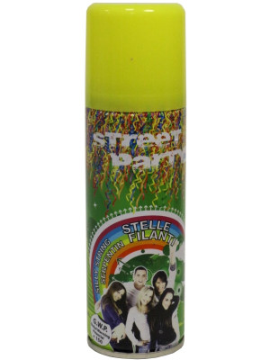 Žluté Party Nudle ve Spreji 83 ml