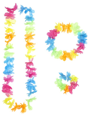 Havajský Set Barevný – 3dílný