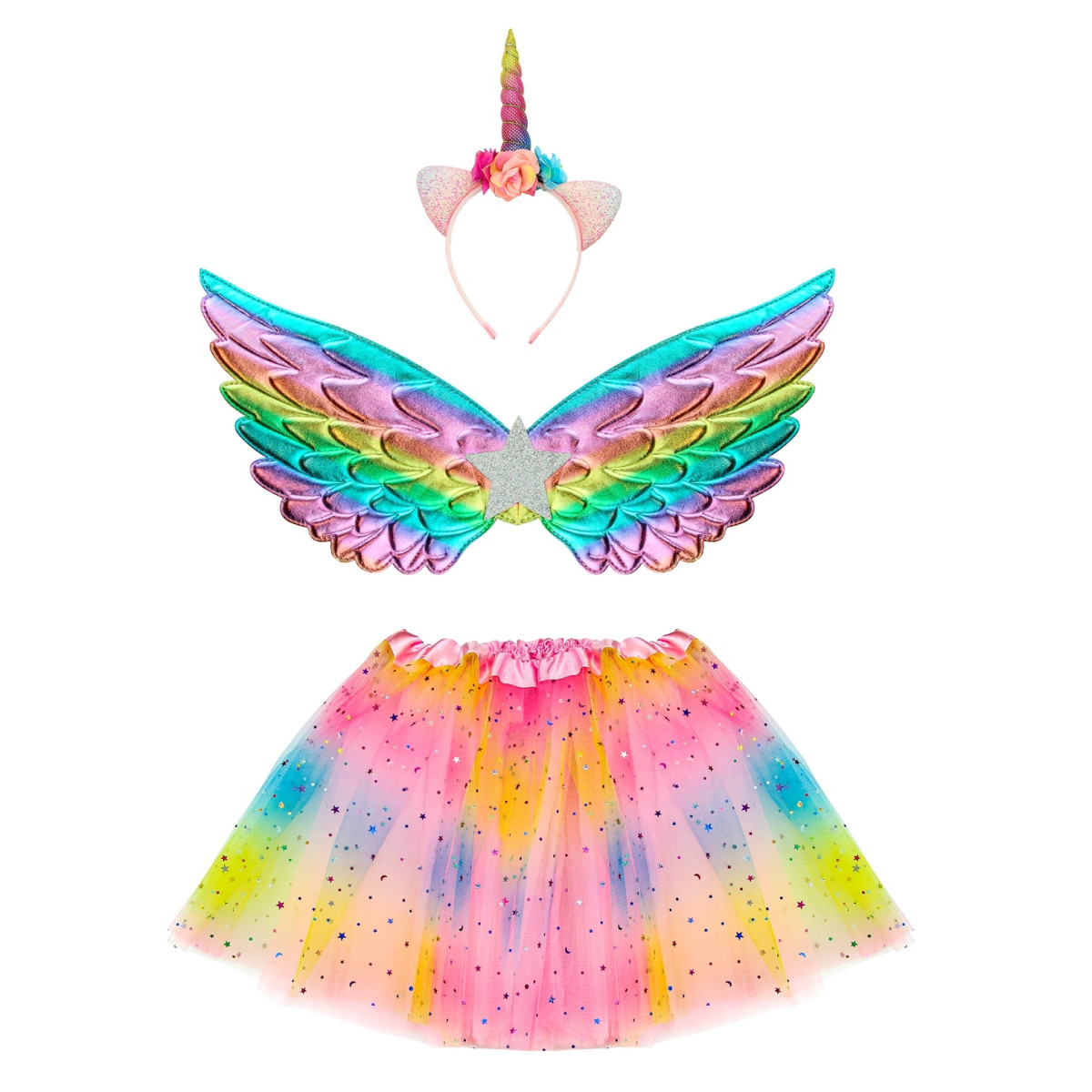 Dekliski Pustni Kostum Unicorn 10323