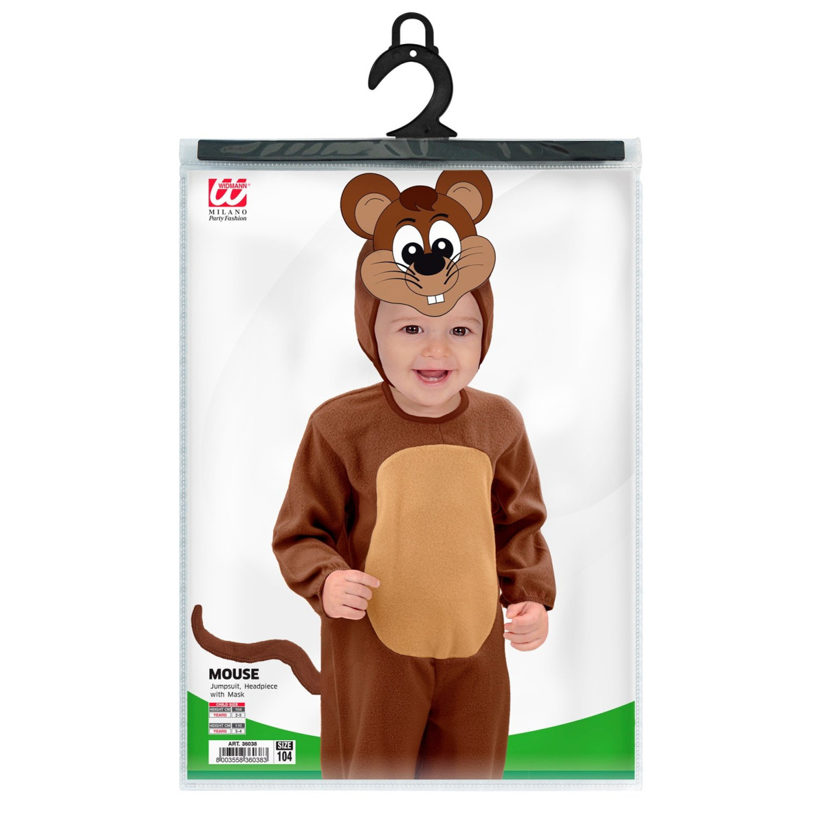 Miška Mala Kostum 3603T