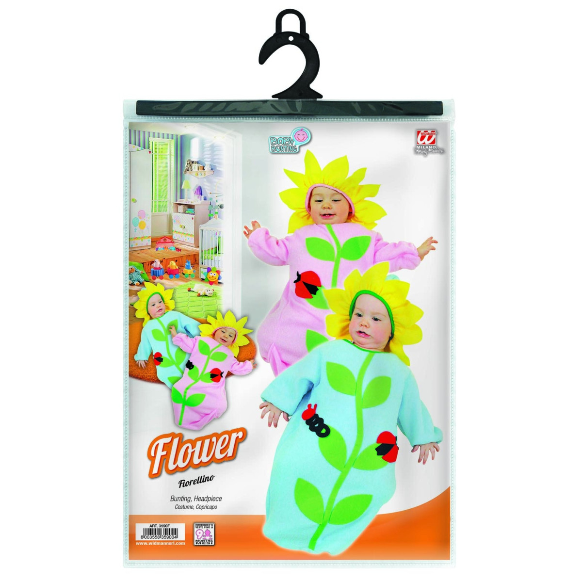 Kostum Rozica za Dojencke 3590F